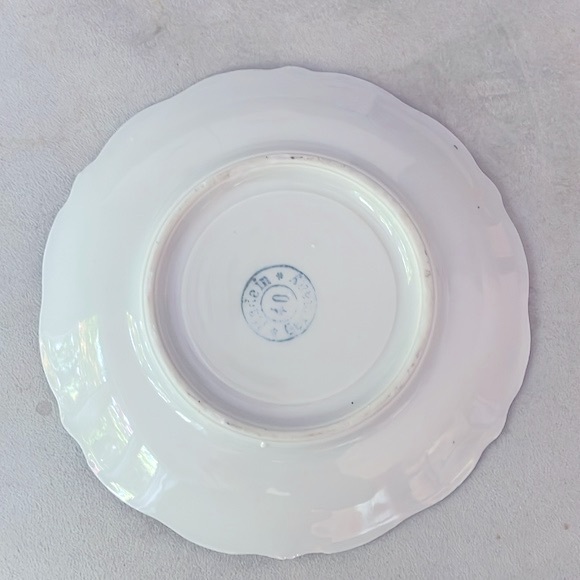 Antique Demitasse Cup & Saucer Hand Painted Made in Germany Antique Makers Mark - Picture 6 of 11